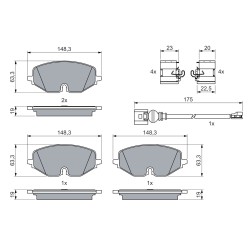 BOSCH - Réf. 0 986 460 072