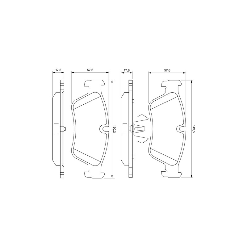 BOSCH - Réf. 0 986 494 096