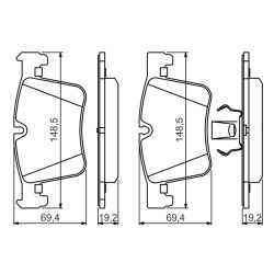 BOSCH - Réf. 0 986 494 487
