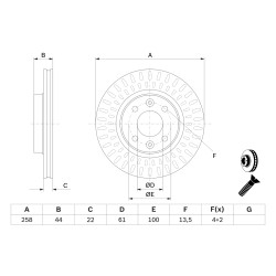 BOSCH - Réf. 0986 479 A86