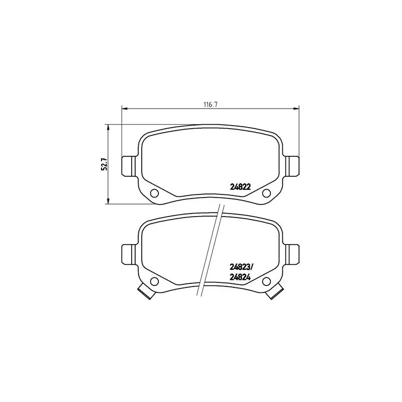 BREMBO - Réf. P11021