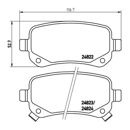 BREMBO - Réf. P11021