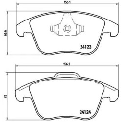 BREMBO - Réf. P24076