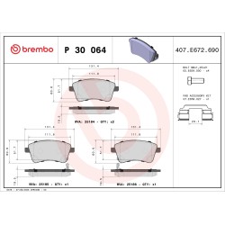 BREMBO - Réf. P30064
