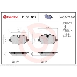 BREMBO - Réf. P06037