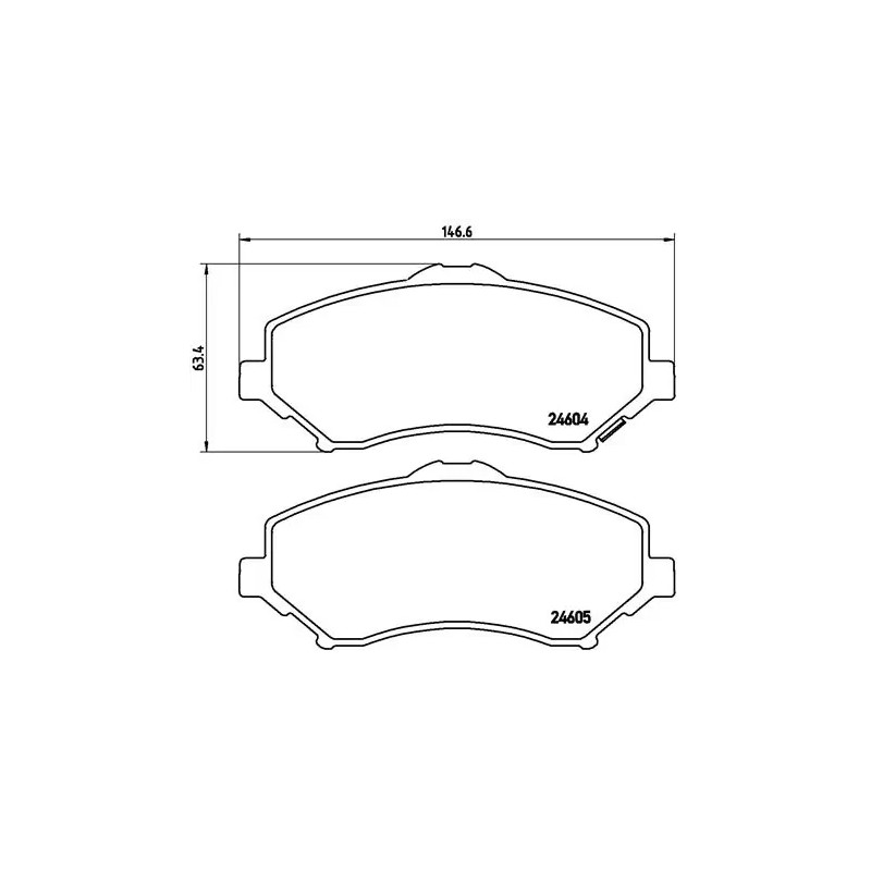 BREMBO - Réf. P11022