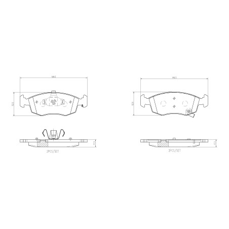 BREMBO - Réf. P11031