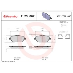 BREMBO - Réf. P23087