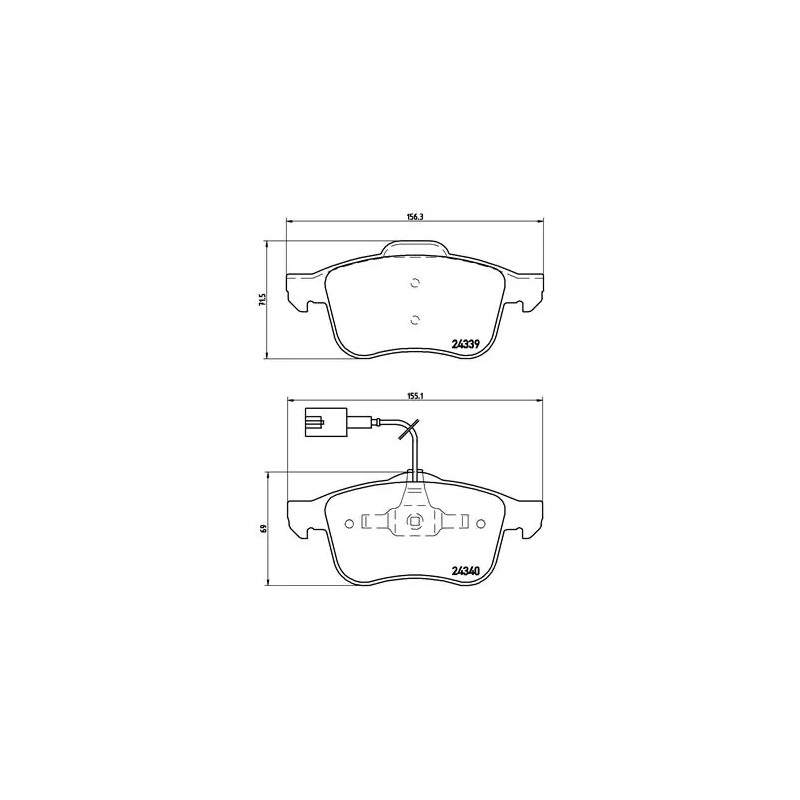 BREMBO - Réf. P23103