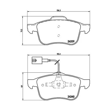 BREMBO - Réf. P23103