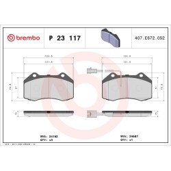 BREMBO - Réf. P23117