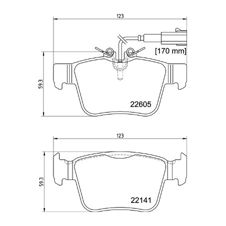 BREMBO - Réf. P23180