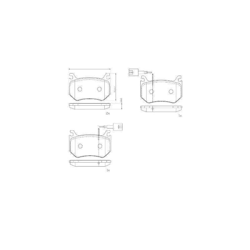 BREMBO - Réf. P23184