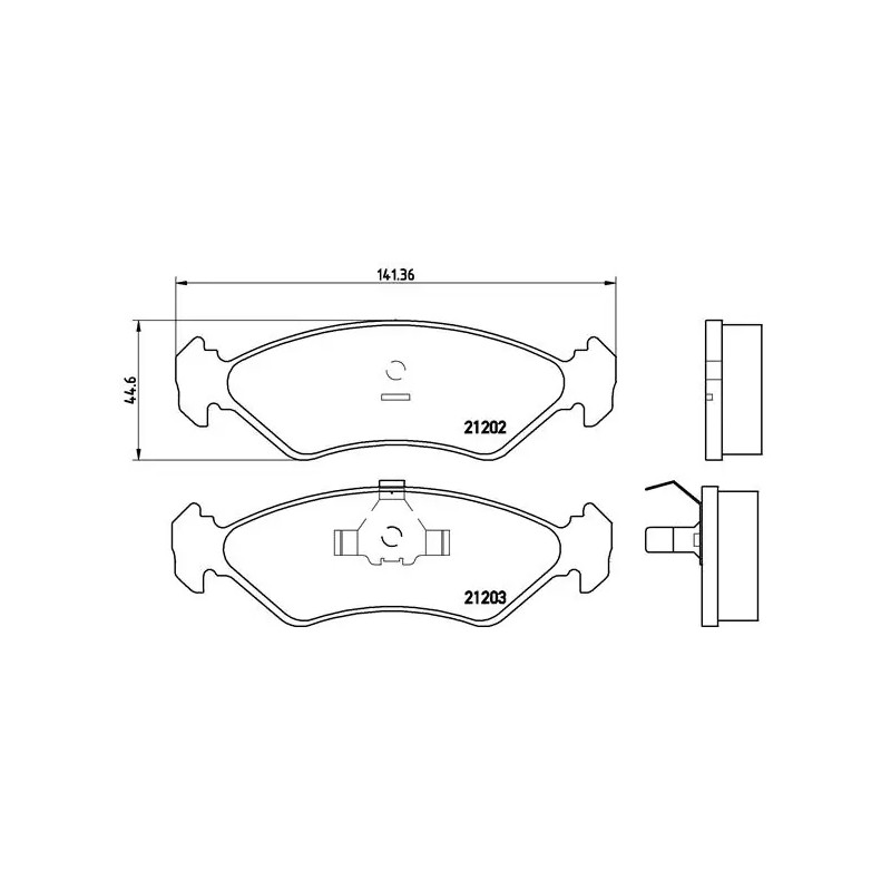 BREMBO - Réf. P24028