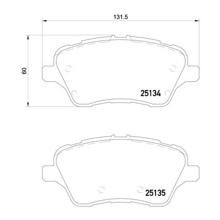 BREMBO - Réf. P24151