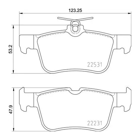 BREMBO - Réf. P24175