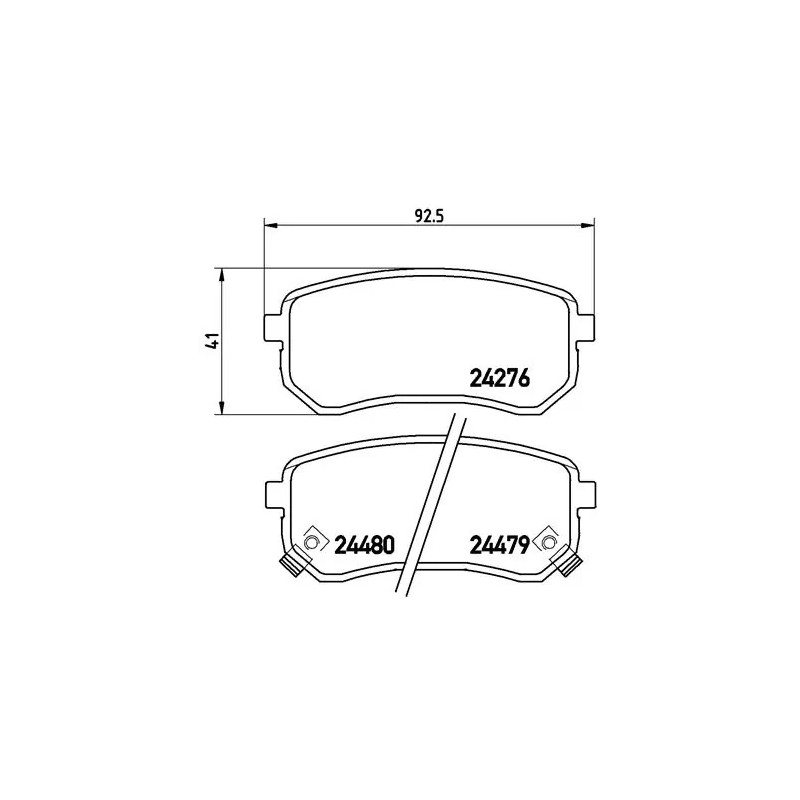 BREMBO - Réf. P30033