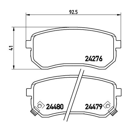 BREMBO - Réf. P30033