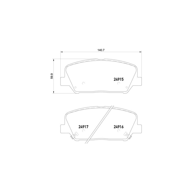 BREMBO - Réf. P30065