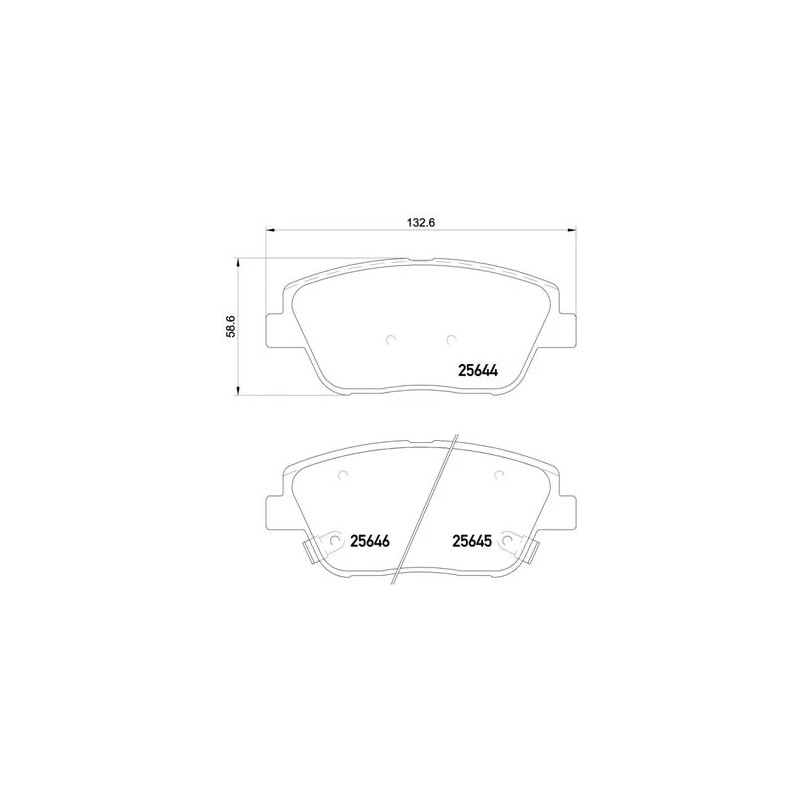 BREMBO - Réf. P30066