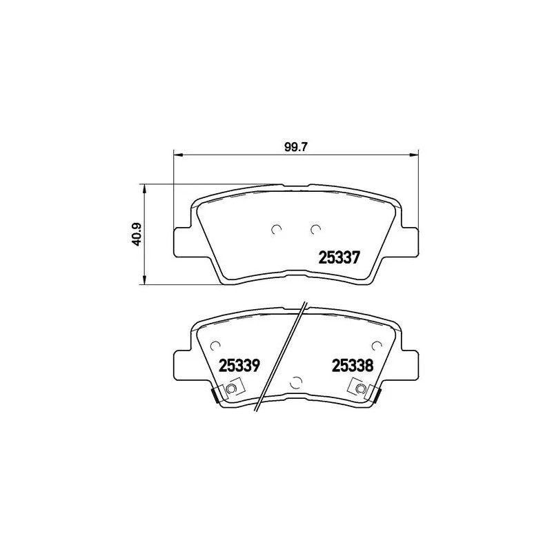 BREMBO - Réf. P30067