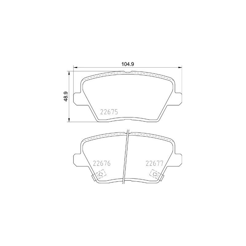 BREMBO - Réf. P30109