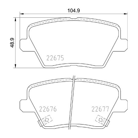 BREMBO - Réf. P30109