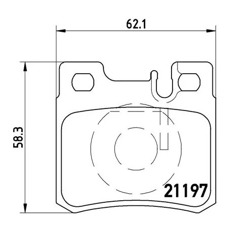 BREMBO - Réf. P50009