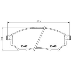 BREMBO - Réf. P56058