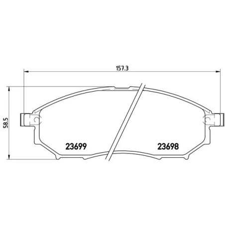 BREMBO - Réf. P56058
