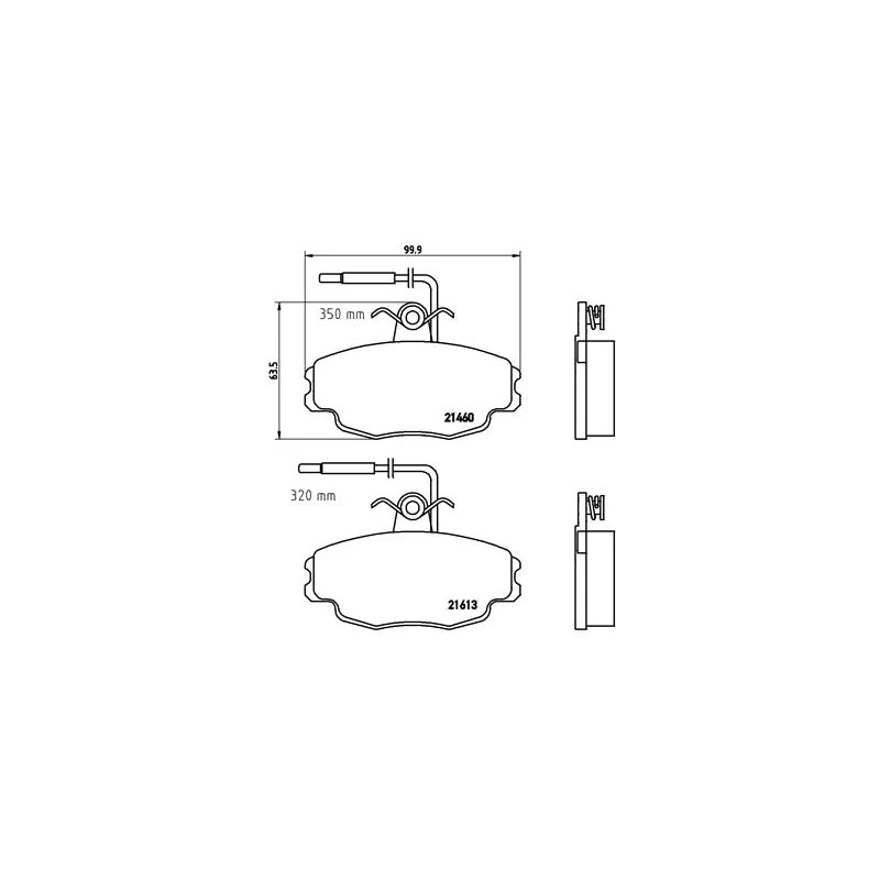 BREMBO - Réf. P61043