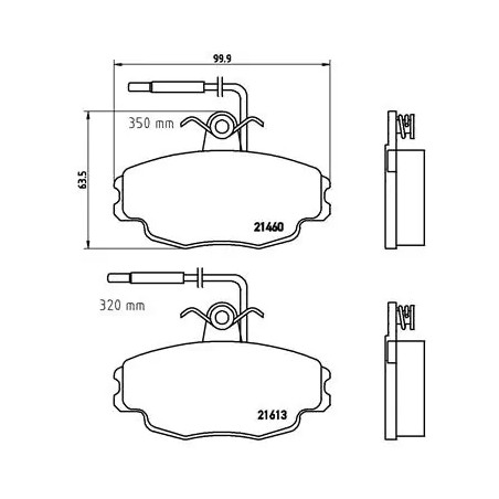 BREMBO - Réf. P61043