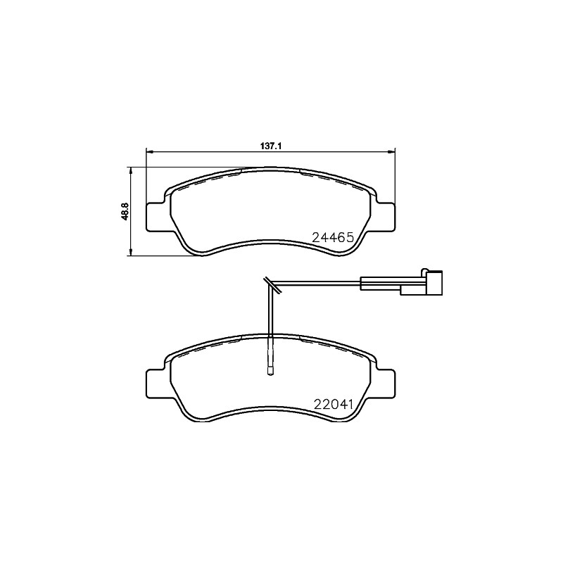 BREMBO - Réf. P61125
