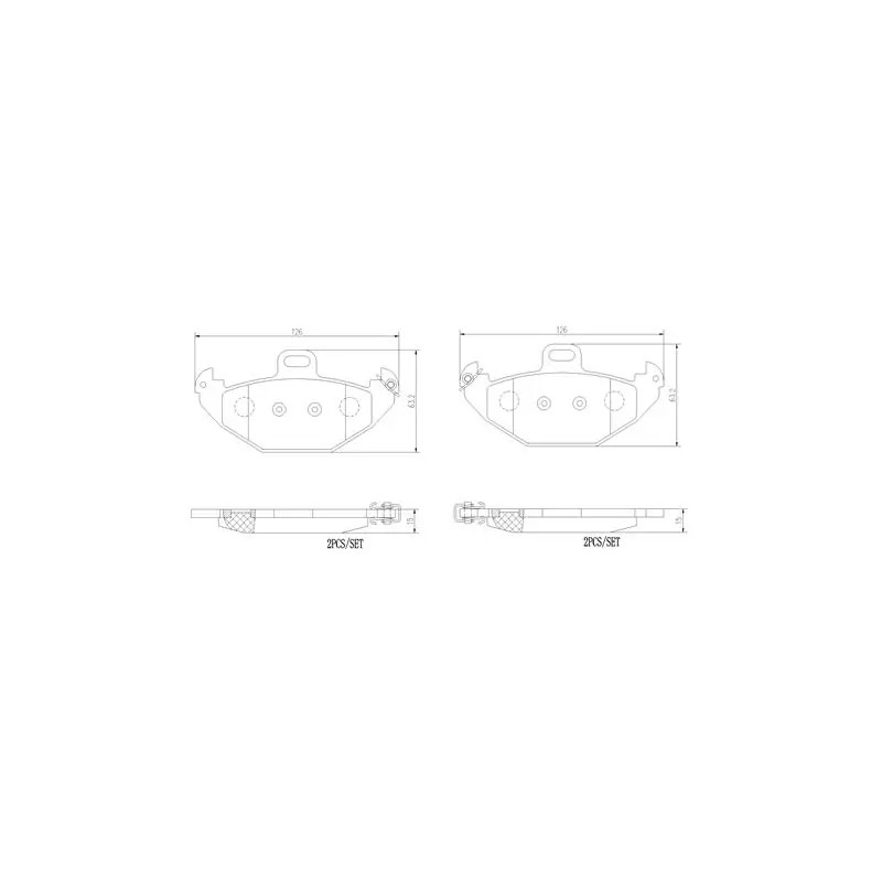 BREMBO - Réf. P68021