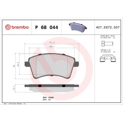 BREMBO - Réf. P68044