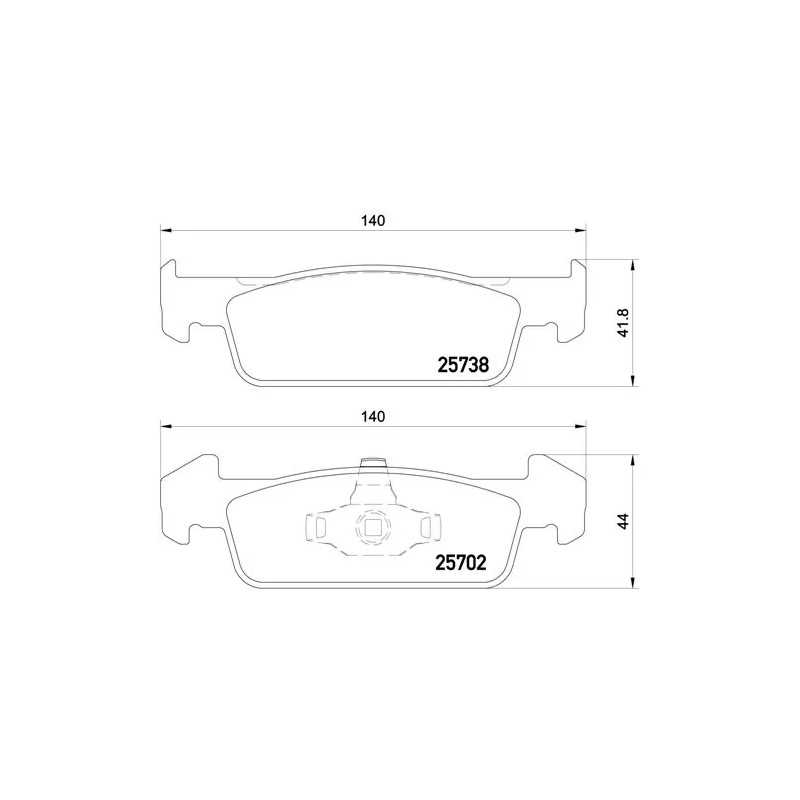 BREMBO - Réf. P68060