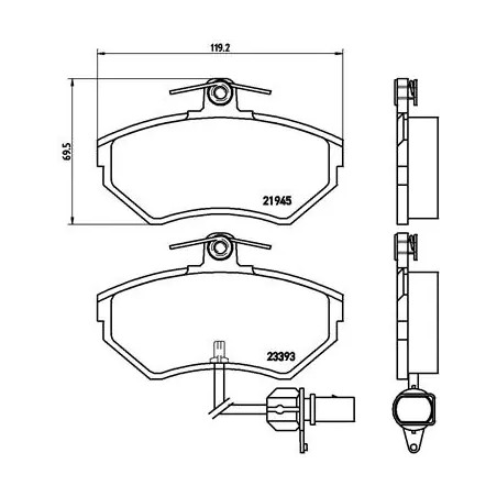 BREMBO - Réf. P85044
