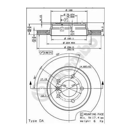 BREMBO - Réf. 09.7720.11