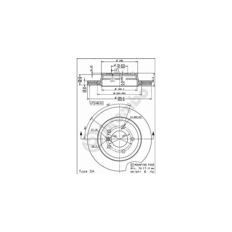 BREMBO - Réf. 09.7720.11