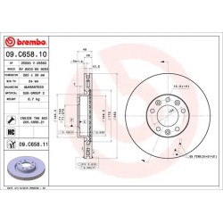 BREMBO - Réf. 09.C658.11
