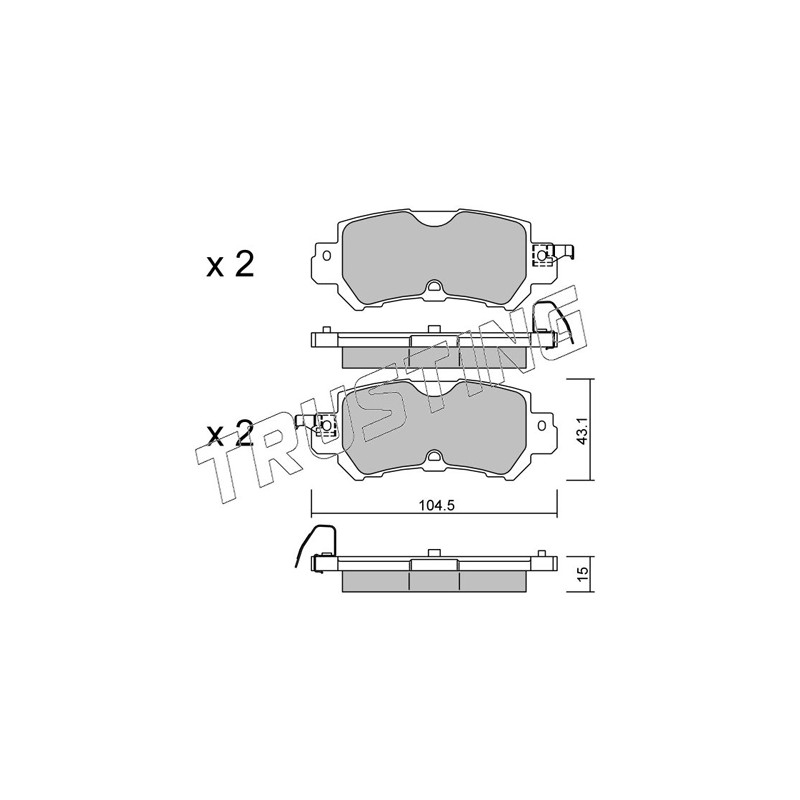 Biellette de direction - Réf. 9860