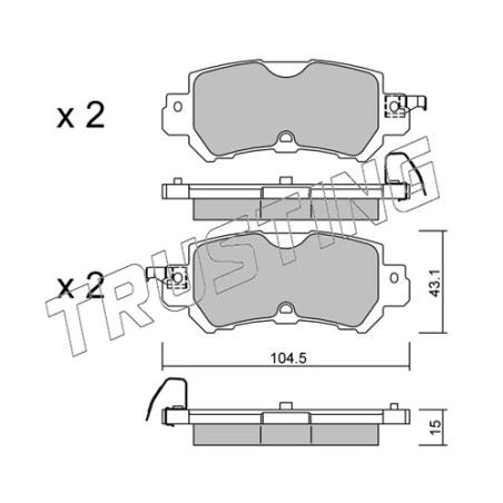 Biellette de direction - Réf. 9860