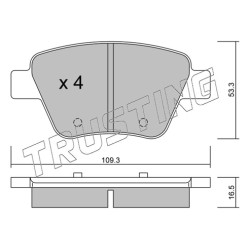 Biellettes de direction - Réf. 9060