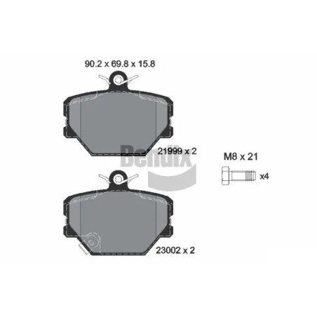 BENDIX - Réf. BPD1054