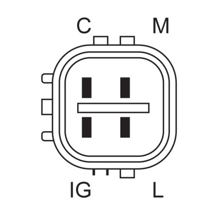BOSCH ALTERNATEUR - Réf. 0 986 080 570
