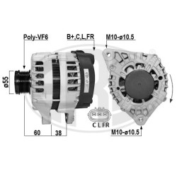 ERA Alternateur - Réf. 209 009A