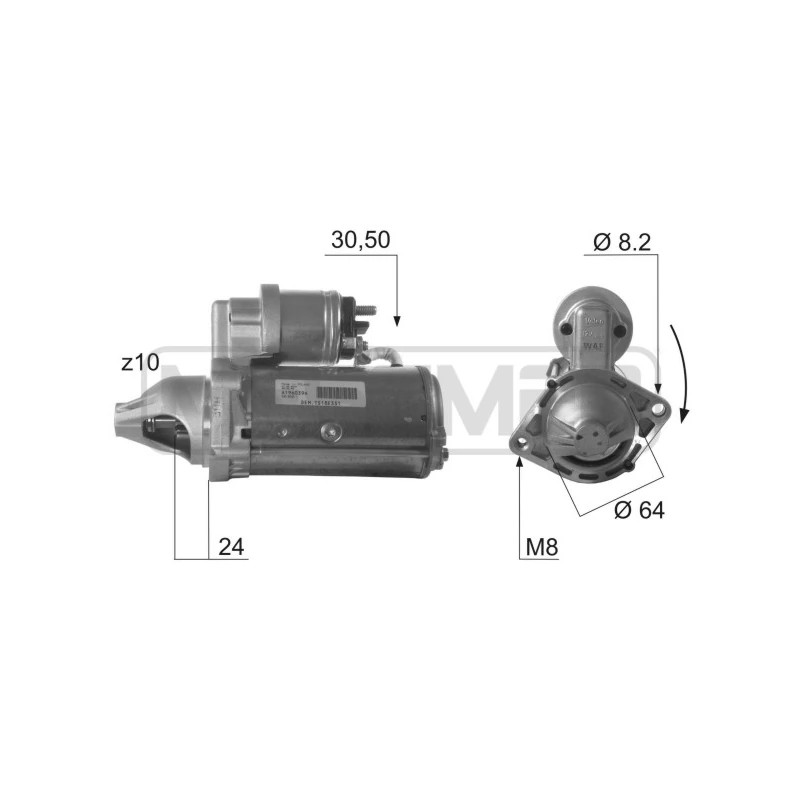 ERA Démarreur - Réf. 220 432A