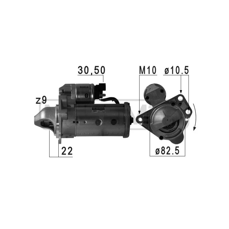 ERA Démarreur - Réf. 220 712A