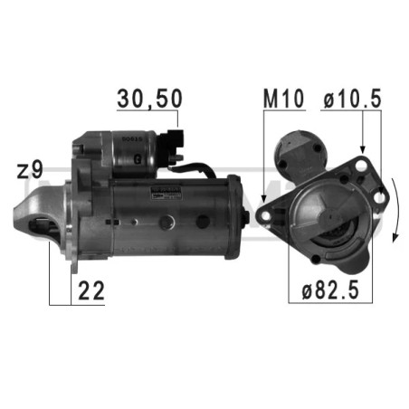 ERA Démarreur - Réf. 220 712A