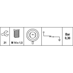 Capteur pression huile - Réf. 6ZL 003 259-601